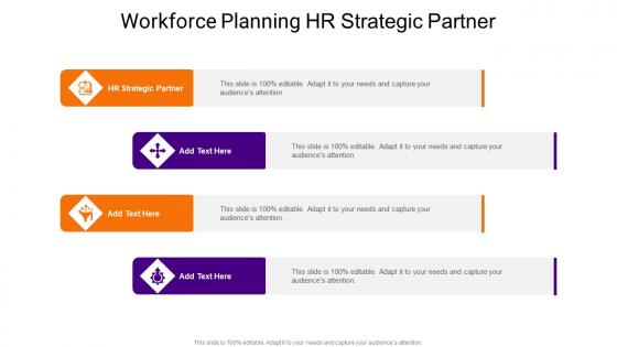 Workforce Planning Hr Strategic Partner In Powerpoint And Google Slides Cpb