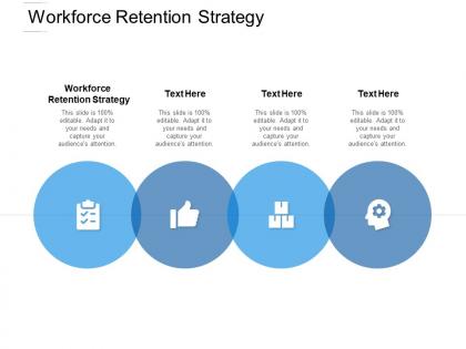 Workforce retention strategy ppt powerpoint presentation inspiration clipart images cpb