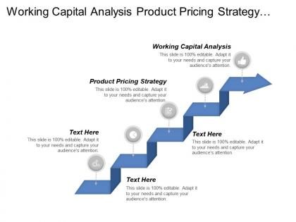 Working capital analysis product pricing strategy lending price management cpb