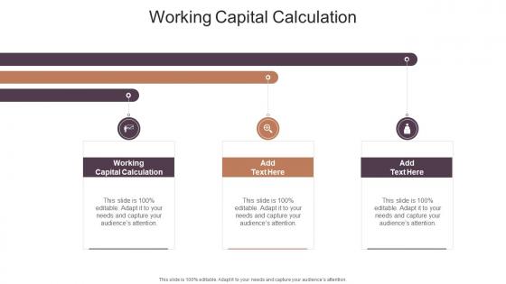 Working Capital Calculation In Powerpoint And Google Slides Cpb