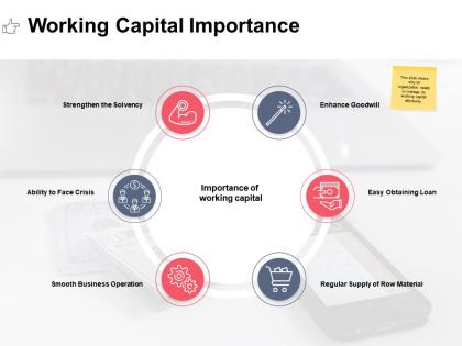 Working capital importance ppt powerpoint presentation summary