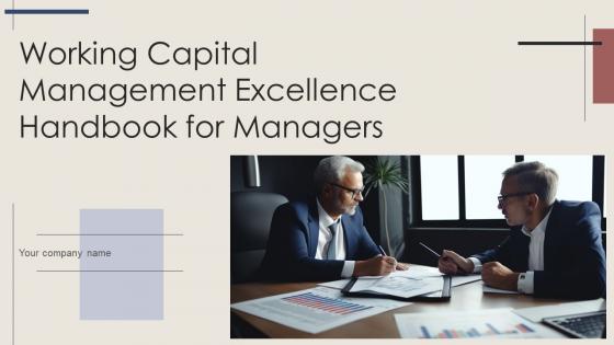 Working Capital Management Excellence Handbook For Managers Fin CD