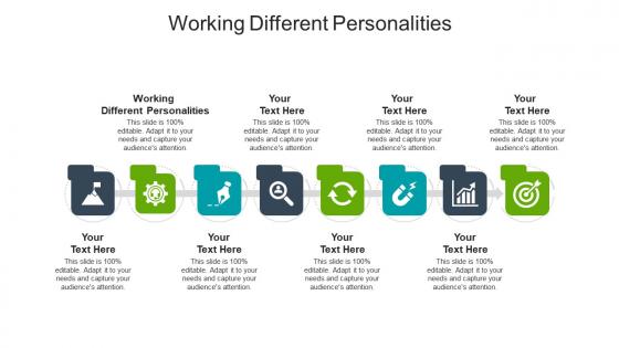 Working different personalities ppt powerpoint presentation outline information cpb