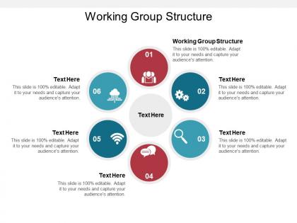 Working group structure ppt powerpoint presentation slides master slide cpb