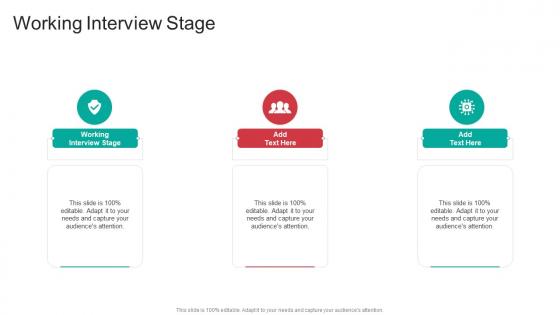 Working Interview Stage In Powerpoint And Google Slides Cpb