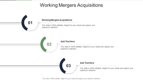 Working Mergers Acquisitions In Powerpoint And Google Slides Cpb