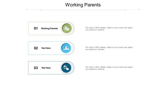 Working parents ppt powerpoint presentation portfolio aids cpb