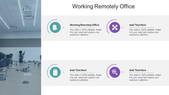 Working Remotely Office In Powerpoint And Google Slides Cpb