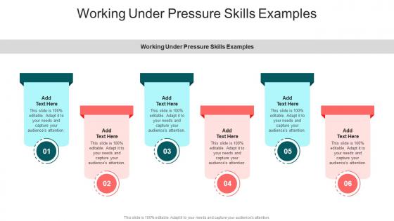 Working Under Pressure Skills Examples In Powerpoint And Google Slides Cpb