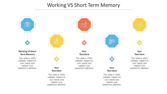 Working Vs Short Term Memory Ppt Powerpoint Presentation Model Diagrams Cpb