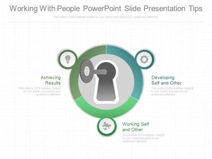 Working with people powerpoint slides presentation tips