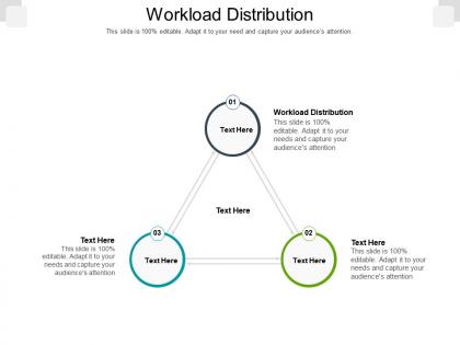 Workload distribution ppt powerpoint presentation infographic template vector cpb