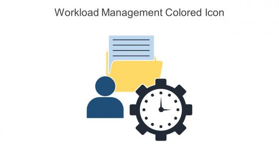 Workload Management Colored Icon In Powerpoint Pptx Png And Editable Eps Format