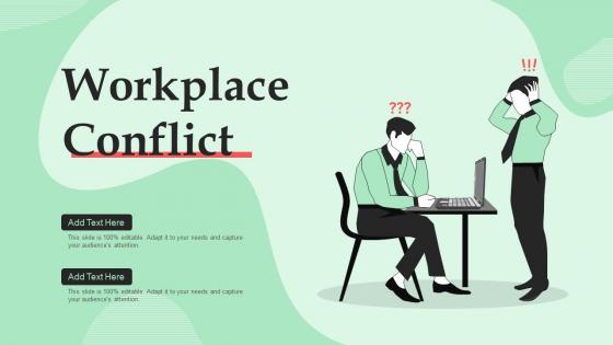 Workplace Conflict Ppt Show Design Inspiration