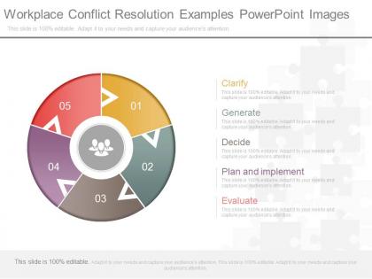 Workplace conflict resolution examples powerpoint images