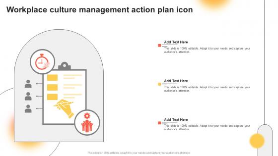 Workplace Culture Management Action Plan Icon