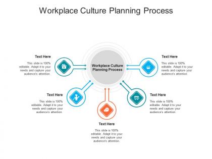 Workplace culture planning process ppt powerpoint presentation gallery guide cpb