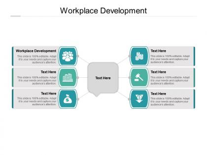 Workplace development ppt powerpoint presentation infographic template graphics download cpb