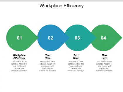 Workplace efficiency ppt powerpoint presentation show example topics cpb
