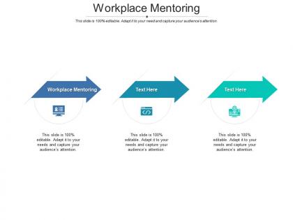 Workplace mentoring ppt powerpoint presentation portfolio tips cpb