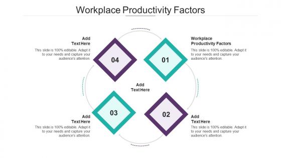 Workplace Productivity Factors In Powerpoint And Google Slides Cpb