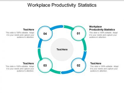 Workplace productivity statistics ppt powerpoint presentation inspiration cpb