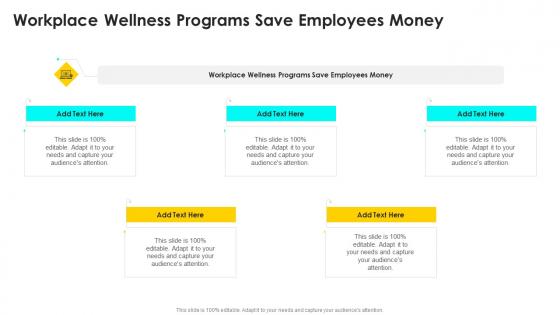 Workplace Wellness Programs Save Employees Money In Powerpoint And Google Slides Cpb