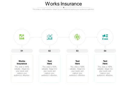 Works insurance ppt powerpoint presentation styles ideas cpb