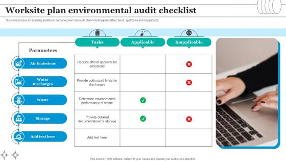 Worksite Plan Environmental Audit Checklist