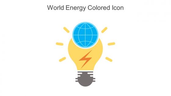 World Energy Colored Icon In Powerpoint Pptx Png And Editable Eps Format