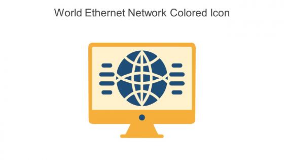World Ethernet Network Colored Icon In Powerpoint Pptx Png And Editable Eps Format