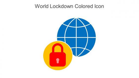 World Lockdown Colored Icon In Powerpoint Pptx Png And Editable Eps Format