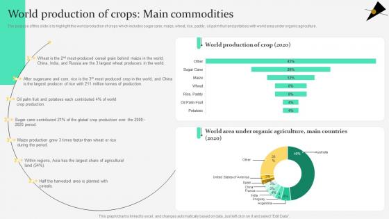 World Production Of Crops Main Commodities Agriculture Products Business Plan BP SS
