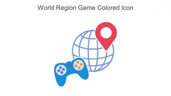 World Region Game Colored Icon In Powerpoint Pptx Png And Editable Eps Format