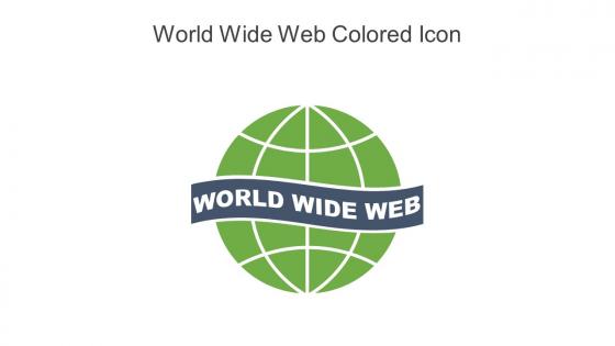 World Wide Web Colored Icon In Powerpoint Pptx Png And Editable Eps Format