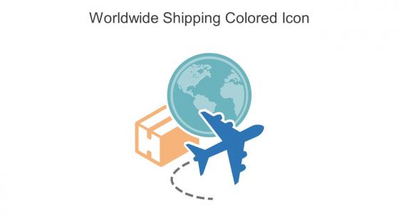 Worldwide Shipping Colored Icon In Powerpoint Pptx Png And Editable Eps Format