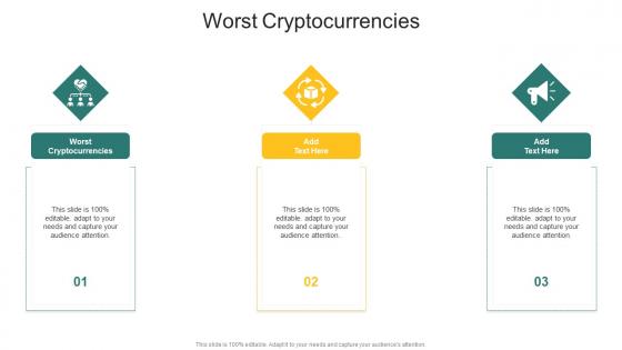 Worst Cryptocurrencies In Powerpoint And Google Slides Cpb
