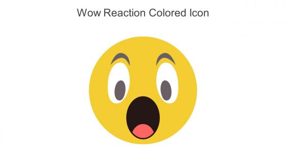 Wow Reaction Colored Icon In Powerpoint Pptx Png And Editable Eps Format