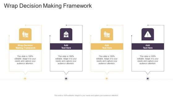 Wrap Decision Making Framework In Powerpoint And Google Slides Cpb