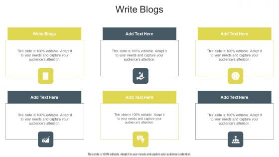 Write Blogs In Powerpoint And Google Slides Cpb