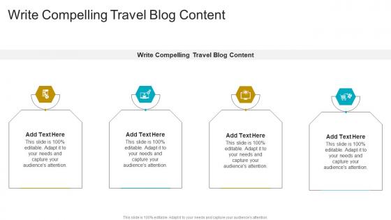 Write Compelling Travel Blog Content In Powerpoint And Google Slides Cpb