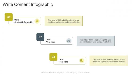 Write Content Infographic In Powerpoint And Google Slides Cpb