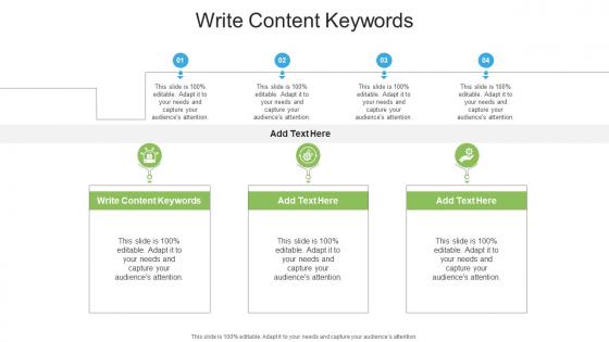 Write Content Keywords In Powerpoint And Google Slides Cpb
