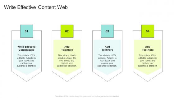 Write Effective Content Web In Powerpoint And Google Slides Cpb