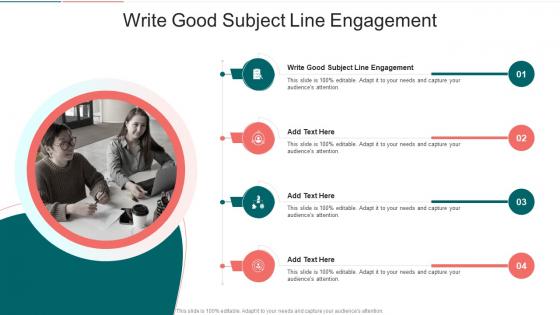 Write Good Subject Line Engagement In Powerpoint And Google Slides Cpb