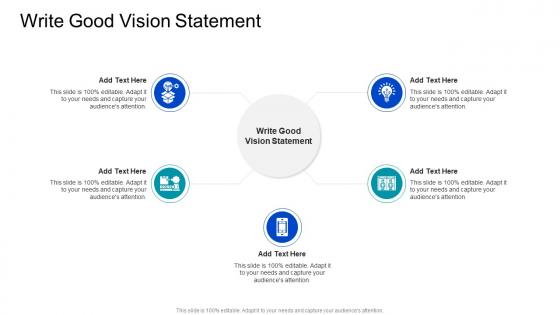 Write Good Vision Statement In Powerpoint And Google Slides Cpb