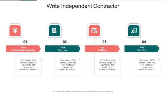 Write Independent Contractor In Powerpoint And Google Slides Cpb