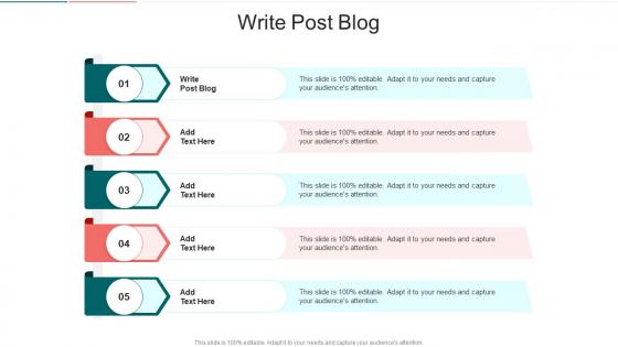 Write Post Blog In Powerpoint And Google Slides Cpb