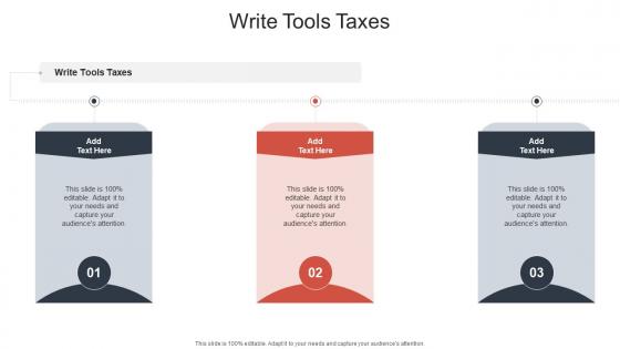 Write Tools Taxes In Powerpoint And Google Slides Cpb