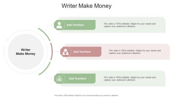 Writer Make Money In Powerpoint And Google Slides Cpb
